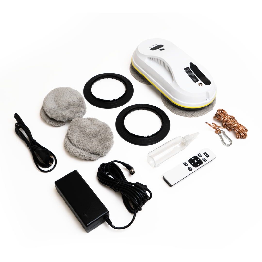 Window cleaning robot Ditewimba FPR20 with spray function