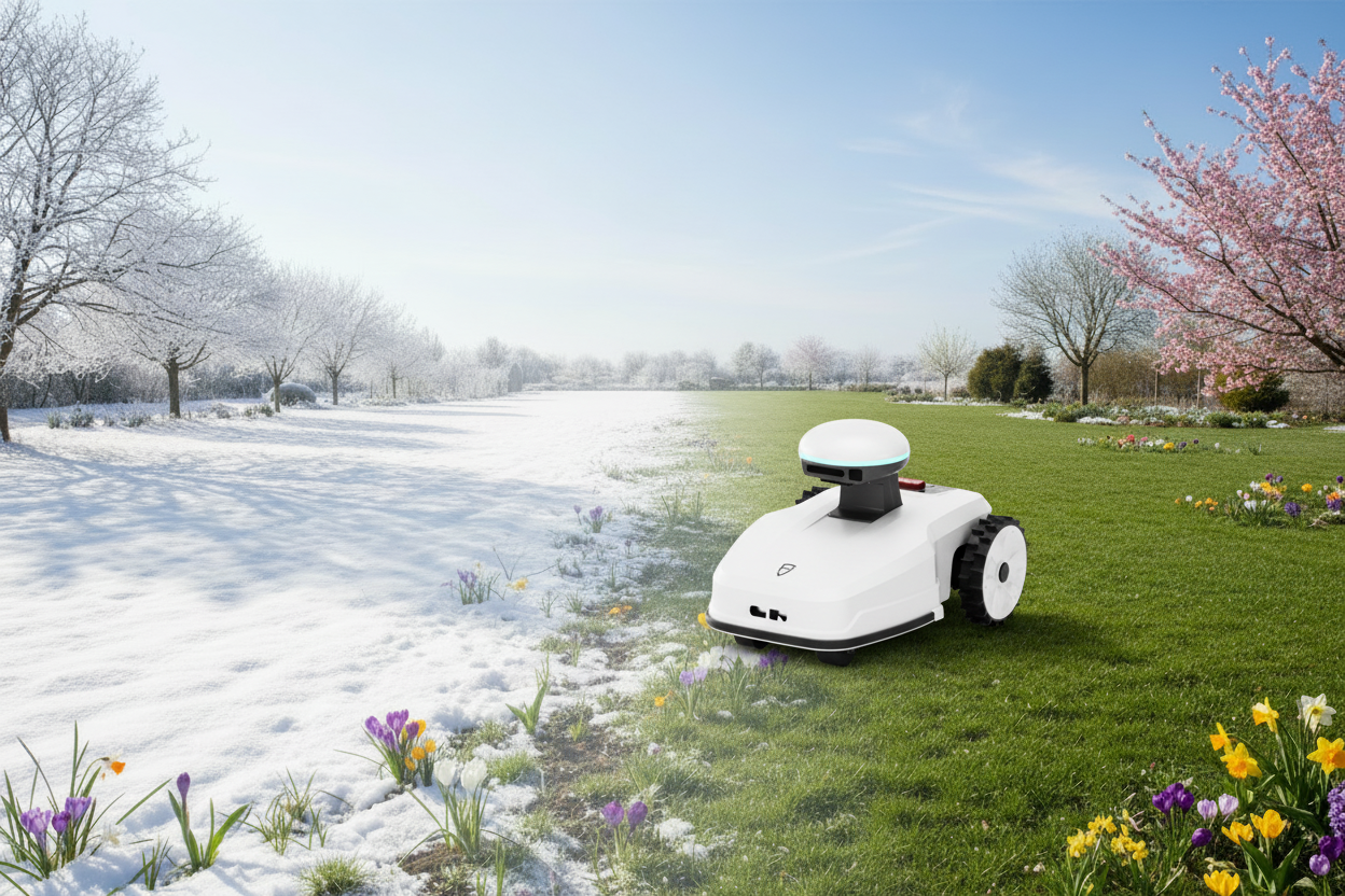 Optimerad FJD robotgräsklippare banner