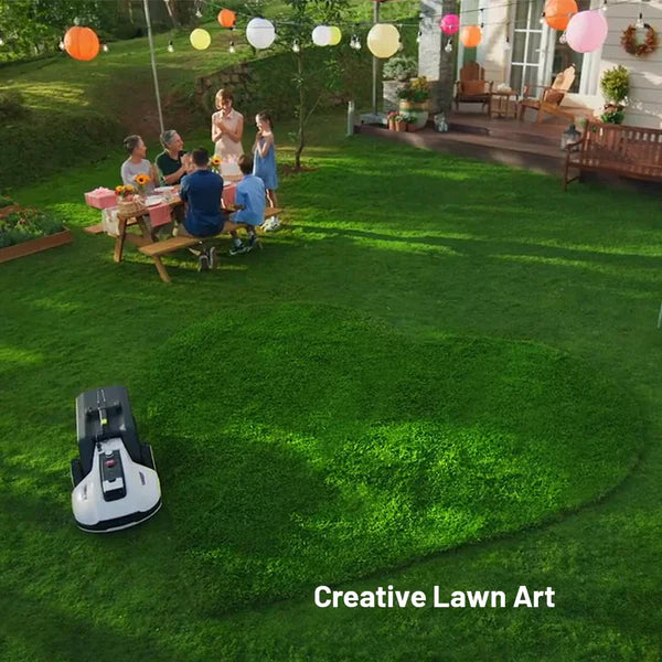 Yuka 2000m²: Robot lawnmower without loop