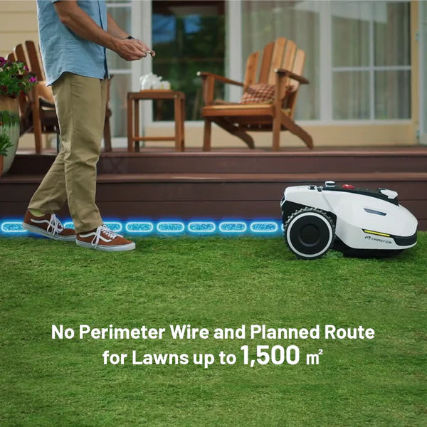 Yuka 2000m²: Robot lawnmower without loop