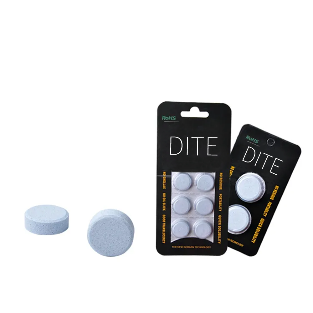 Dite window cleaning solution tablet