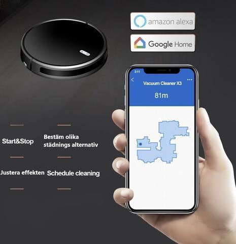 Robotdammsugare DiteCleanHomba Electro-Gustav - Dite.nu